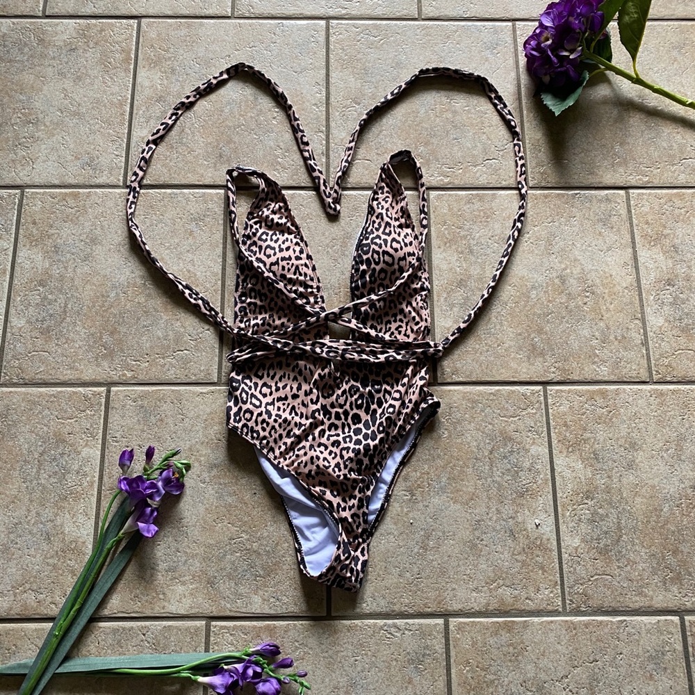 Leopard Swim Suit